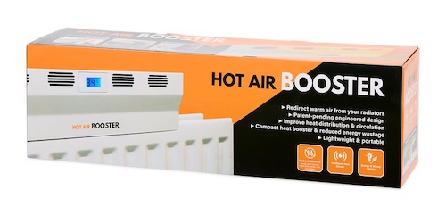 Slimme Apparaat Hot Air Booster Radiatorventilator