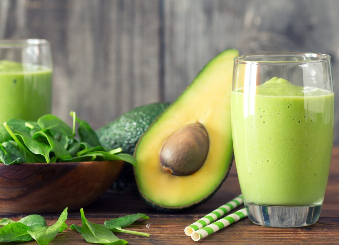 Avocado And Spinach Smoothie