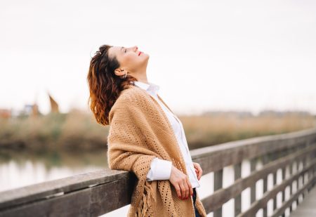 vrouw bloeddruk buitenlucht sante